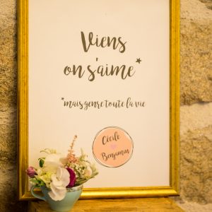 Affiche mariage Finistère